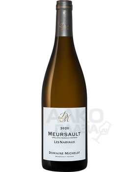 Domaine Michelot Les Narvaux Meursault AOC - вино Домен Мишло Ле Нарво Мерсо 0.75 л белое сухое