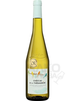 Chateau de la Thebaudiere Muscadet Sevre et Maine Sur Lie AOC - вино Шато де ля Тебодьер Мюскаде Севр э Мэн Сюр Ли 0.75 л белое сухое