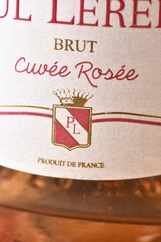Champagne Paul Leredde Cuvee Rose Brut - шампанское Шампань Поль Леред Кюве Розе Брют 0.75 л розовое брют