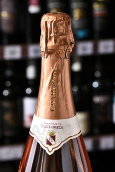 Champagne Paul Leredde Cuvee Rose Brut - шампанское Шампань Поль Леред Кюве Розе Брют 0.75 л розовое брют