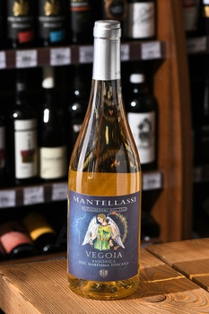 Mantellassi Vegoia Maremma Toscana DOC - вино Мантелласси Вегойа ДОК Маремма Тоскана 2022 год 0.75 л сухое белое