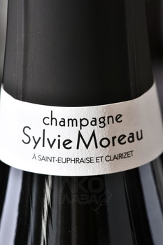 Champagne Sylvie Moreau Racines - шампанское Шампань Сильви Моро Расин 2018 год 0.75 л белое брют