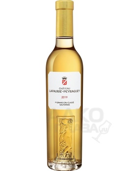 Chateau Lafaurie-Peyraguey Premier Grand Cru Classe Sauternes - вино Шато Лафори-Пейраге Премье Гран Крю Классе Сотерн 0.375 л белое сладкое