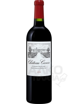 Chateau Canon Saint-Emilion Grand Cru AOC - вино Шато Канон Сент-Эмильон Гран Крю 2018 год 0.75 л красное сухое
