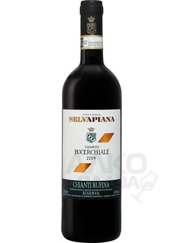 Fattoria Selvapiana Vigneto Bucerchiale Chianti Rufina Riserva DOCG - вино Фаттория Сельвапьяна Виньето Бучеркиале Кьянти Руфина Ризерва 0.75 л красное сухое