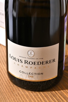 Louis Roederer Collection 246 - шампанское Луи Родерер Коллексьон 246 0.75 л белое брют в п/у