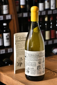 Gorgona, Marchesi de Frescobaldi - вино Горгона Маркези Фрескобальди 2020 год 0.75 л белое сухое