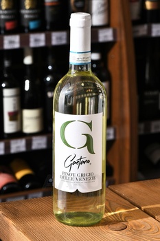 Gaetano Pinot Grigio delle Venezie - вино Гаэтано Пино Гриджио Делле Венецие 0.75 л белое полусухое