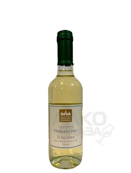 Scantianum Vermintino - белое сухое вино Скантианум Верментино 0.75 л