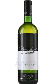 Il Bianco From Black to White - вино Иль Бьянко от чёрного к белому 0.75 л белое сухое
