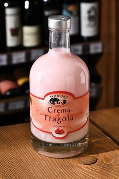 Morelli Crema di Fragola - ликер эмульсионный Морелли Крем Клубника 0.5 л