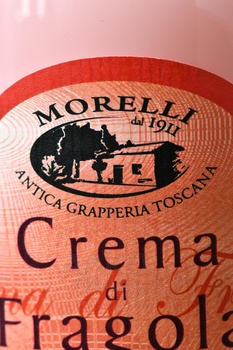 Morelli Crema di Fragola - ликер эмульсионный Морелли Крем Клубника 0.5 л
