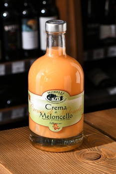 Morelli Crema di Meloncello - ликер эмульсионный Морелли Крем Дыня 0.5 л