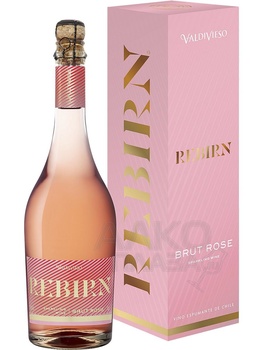 Rebirn Rose Extra Brut Vina Valdivieso - вино Реберн Розе Экстра Брют Винья Вальдивиесо 0.75 л
