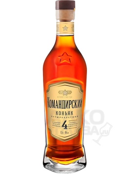 Водка Командирский 0.5 л