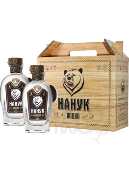 Водка Нанук 0.7 л 2 шт. в п/у