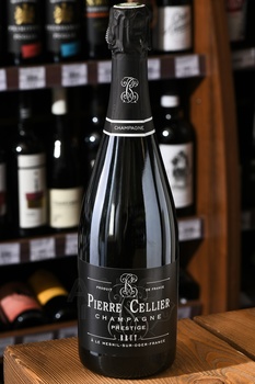 Champagne Pierre Cellier Brut Prestige - шампанское Шампань Пьер Селье Брют Престиж 0.75 л белое брют