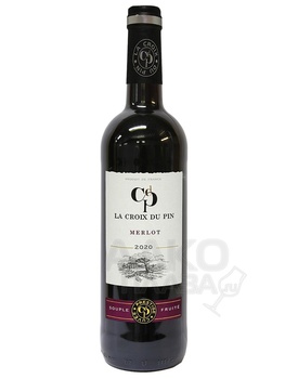 La Fiee des Lois La Croix du Pin Merlot Pays dOc IGP - вино Фье де Луа Ля Круа дю Пэн Мерло Пэй дОк 0.75 л красное сухое
