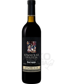 Вино Крымская трапеза Бастардо Олимп 0.75 л
