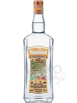 Водка Налибоки Традиционная 0.5 л