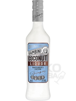 Gambini Coconut liqueur - ликёр Гамбини Кокос 0.5 л