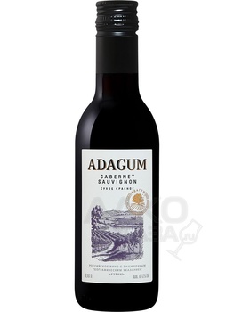 Вино Адагум Каберне Совиньон 0.187 л красное сухое