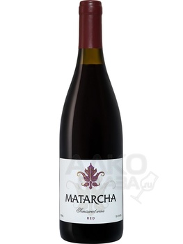 Вино Матарча 0.75 л красное полусладкое