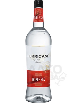Hurricane Triple Sec Dilmoor - ликёр Харикейн Трипл Сек Дилмор 1 л