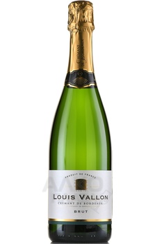Louis Vallon Cremant de Bordeaux - вино Луи Валлон Креман де Бордо 0.75 л белое брют