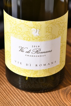 Vie di Romans Chardonnay - вино Вие Ди Романс Шардоне 0.75 л белое сухое