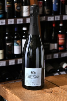 Lucien Roguet Blanc de Blancs Grand Cru - шампанское Люсьен Роге Блан де Блан Гранд Крю 0.75 л белое брют