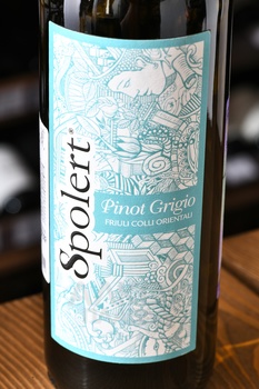 Spolert Pinot Grigio - вино Пино Гриджио Сполерт 2022 год 0.75 л белое сухое