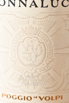 Poggio le Volpi Donnaluce - вино Донналуче серия Поджио Ле Волпи 2022 год 0.75 л белое полусухое