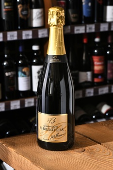 H Billiot Fils Millesime Ambonnay Grand Cru Brut - шампанское Аш Бильо Фис Миллезим Амбоне Гран Крю Брют 2015 год 0.75 л белое брют в п/у