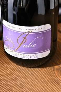 H Billiot Fils Cuvee Julie Ambonnay Grand Cru Brut - шампанское Аш. Бильо Фис Кюве Жюли Амбоне Гран Крю Брют 2016 год 0.75 л белое брют