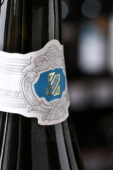 Вино игристое Звягинцев Блан де Блан Шардоне 0.75 л белое экстра брют