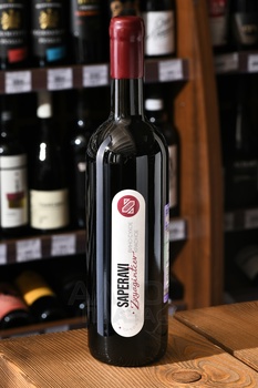 Вино Звягинцев Саперави 0.75 л красное сухое