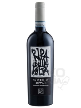 Ripa della Volta Valpolicella Ripasso DOC - вино Рипа делла Вольта Вальполичелла Рипассо 0.75 л красное сухое
