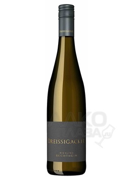 Dreissigacker Bechtheim Riesling - вино Драйссигакер Бехтхайм Рислинг 0.75 л белое сухое