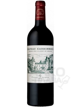 Chateau Carbonnieux Grand Cru Classe Pessac-Leognan AOC - вино Шато Карбоньё Гран Крю Классе Пессак-Леоньян 0.75 л красное сухое