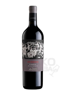 Feudo Arancio Hedonis Nero d’Avola Riserva Sicilia DOC - вино Феудо Аранчио Эдонис Неро д’Авола Резерва 0.75 л красное полусухое