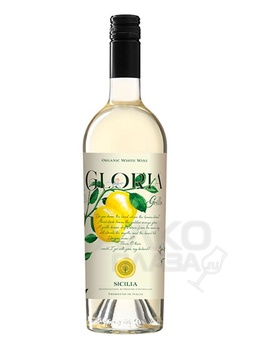 Gloria Grillo Sicilia DOC - вино Глория Грилло 0.75 л белое полусухое