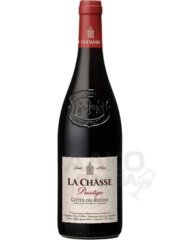 Gabriel Meffre La Chasse Prestige Cotes du Rhone АОP - вино Габриэль Мэфр Ля Шас Престиж 0.75 л красное сухое