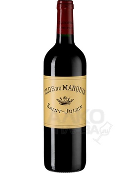 Saint Julien Clos du Marquis - сухое вино Сен-Жюльен Кло дю Марки 0.75 л