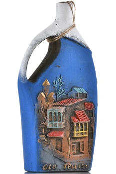 Вино Саперави Джорджиа Кантри Вайнс 0.75 л красное сухое в глиняном кувшине