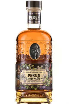 Rakija Perun - ракия Перун Сливовая 0.7 л