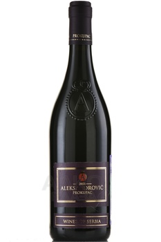 Aleksandrovic Prokupac - вино Александрович Прокупец 0.75 л красное сухое