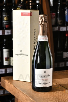 Alexandre Bonnet Blanc de Noirs - шампанское Александр Бонне Блан Де Нуар 0.75 л белое сухое в п/у