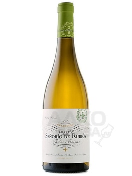 Rias Baixas Senorio de Rubios Albariño Seleccion - сухое вино Риас Байшас Сеньорио де Рубиос Альбариньо Селексьон 0.75 л