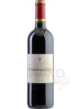 Saint-Estèphe Marques de Calon - сухое вино Сент-Эстеф Марки де Калон 0.75 л